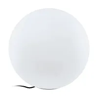 Ландшафтный светильник Monterolo 98103 Eglo уличный IP65 белый 1 лампа, плафон белый в стиле современный E27